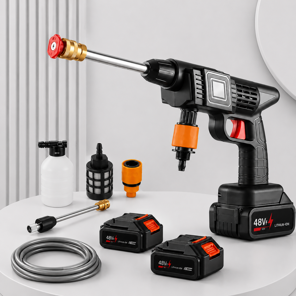 Idropulitrice Portatile Doppia Batteria