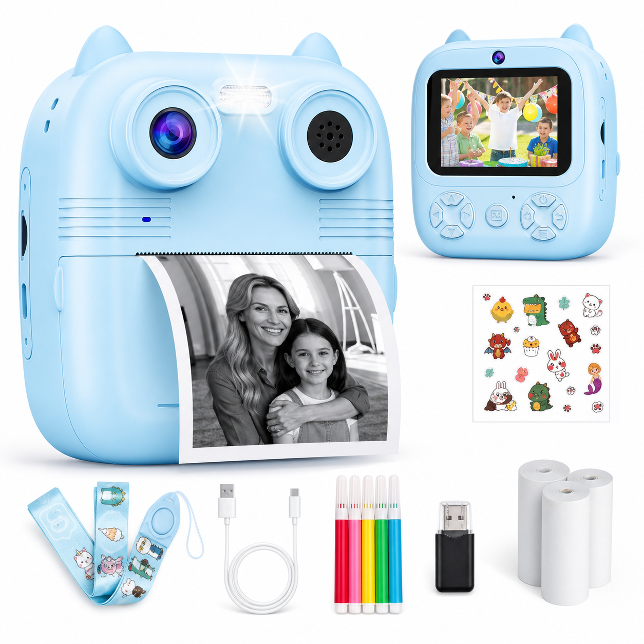 FOTOCAMERA ISTANTANEA PER BAMBINI